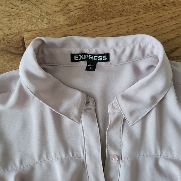 Express Off the shoulder Pink Top (Size S) - Picture 3 of 3